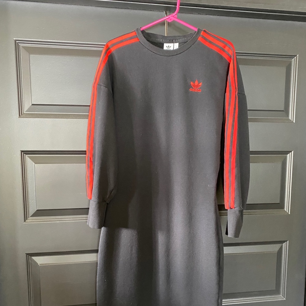 Adidas Sweatshirt dress: size M